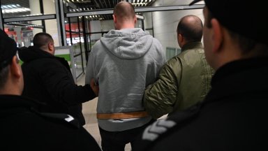 Снимка МВР След това Рангел Бизюрев бе отведен в столичния