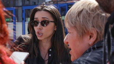 Двете бяха в сградата на Софийския районен съд за да