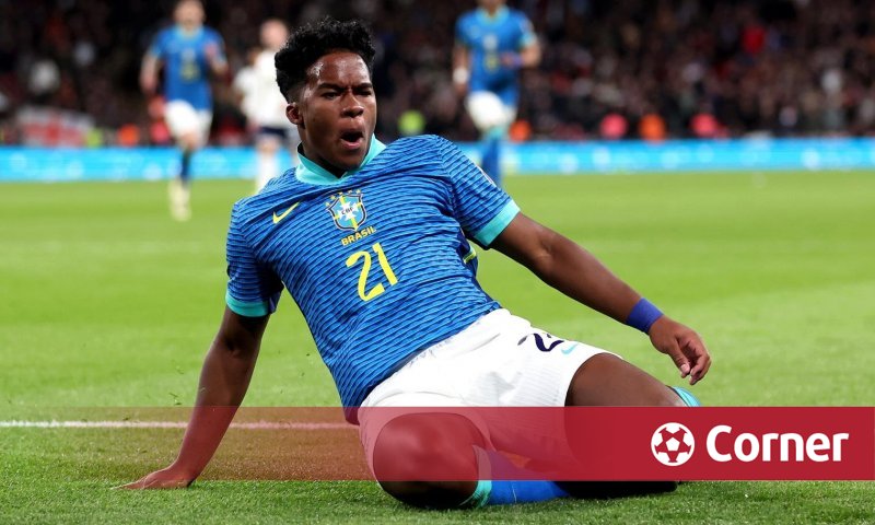 Un phénomène brésilien de 17 ans a créé l'Angleterre à Wembley et a battu le record Un phénomène brésilien de 17 ans a créé l'Angleterre à Wembley et a battu le record