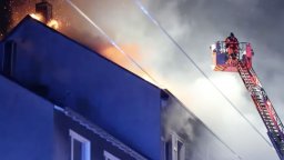 Българско семейство с 2 малки деца изгуби живота си в голям пожар в Германия (видео)