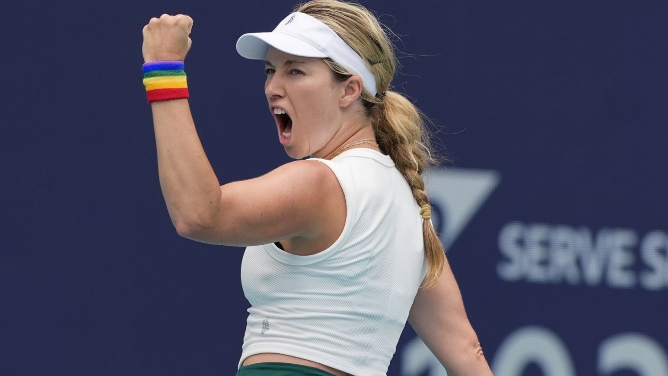 Пенсионираща се тенисистка стигна полуфиналите в Маями