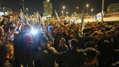 Нетаняху влезе в болница заради херния на фона на многохиляден протест срещу него в Йерусалим