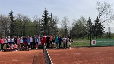 Стефан Цветков и Орлин Станойчев дадоха старт на Национален тенис лагер в Пазарджик