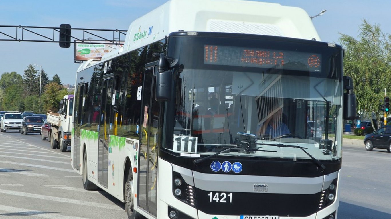 Променят временно маршрута на автобуси 111 и 63