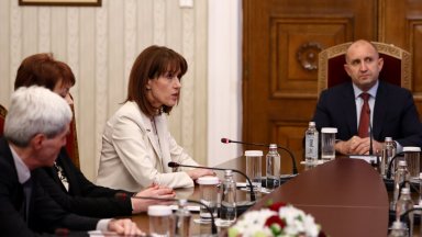 Президентът съобщи по време на срещата че Димитър Главчев ще