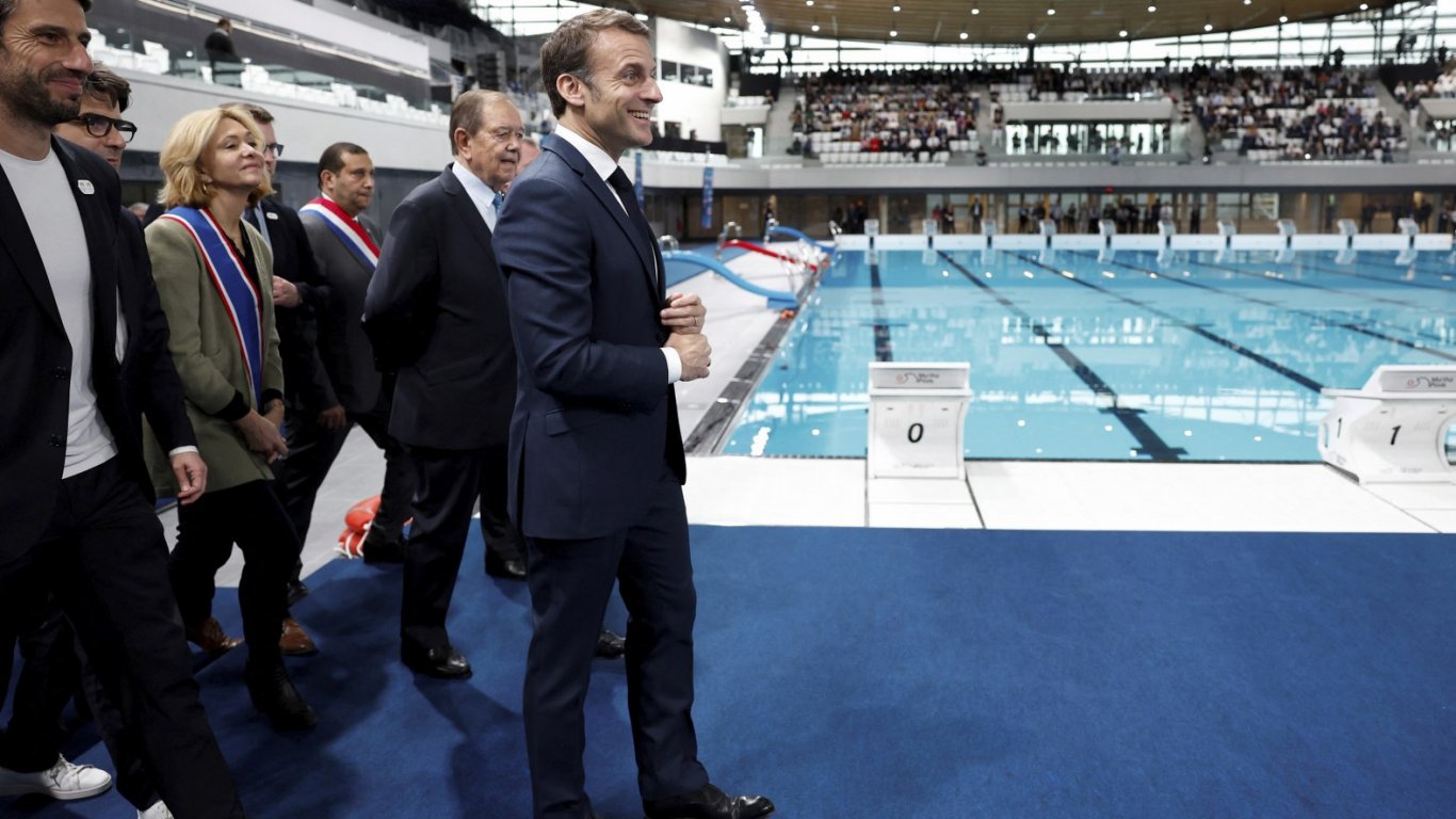 Макрон вижда непрестанна дезинформация от Русия за Игрите в Париж