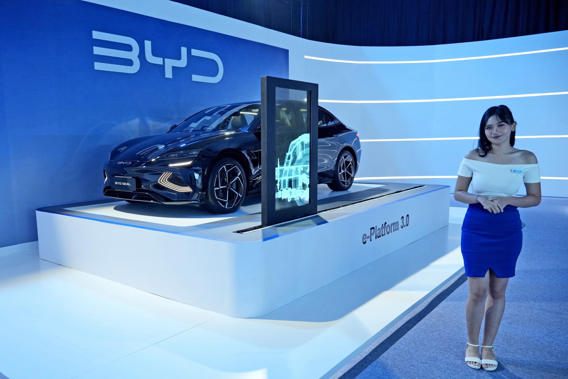 Китайската компания BYD гони 5% дял от европейския пазар на електромобили през 2025 г.