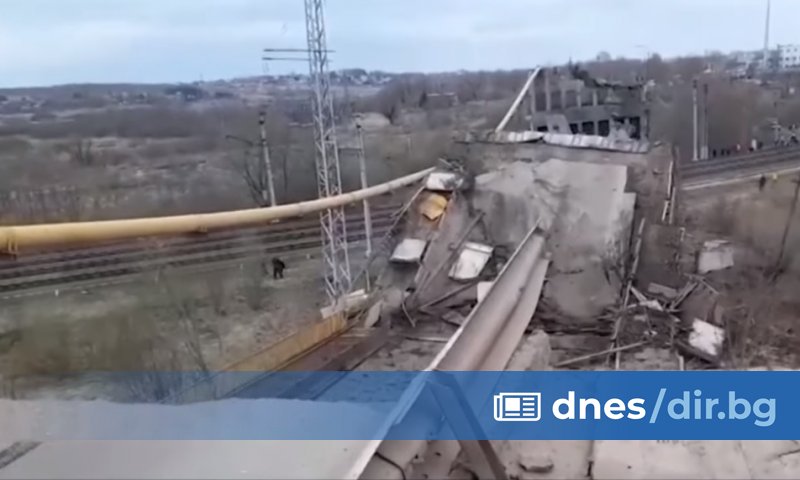 Движението на влаковете по железопътната линия Москва-Минск, която минава под