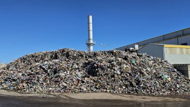 Заравянето на произведен РДФ твърдо гориво от отпадъци бел