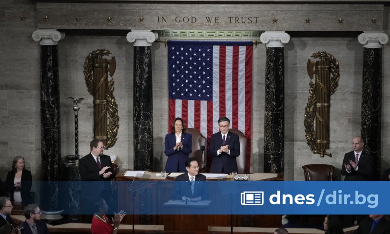 В първата от 9 години реч на японски премиер на