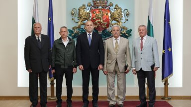 От първия боен полет на летците Радул Милков и Продан