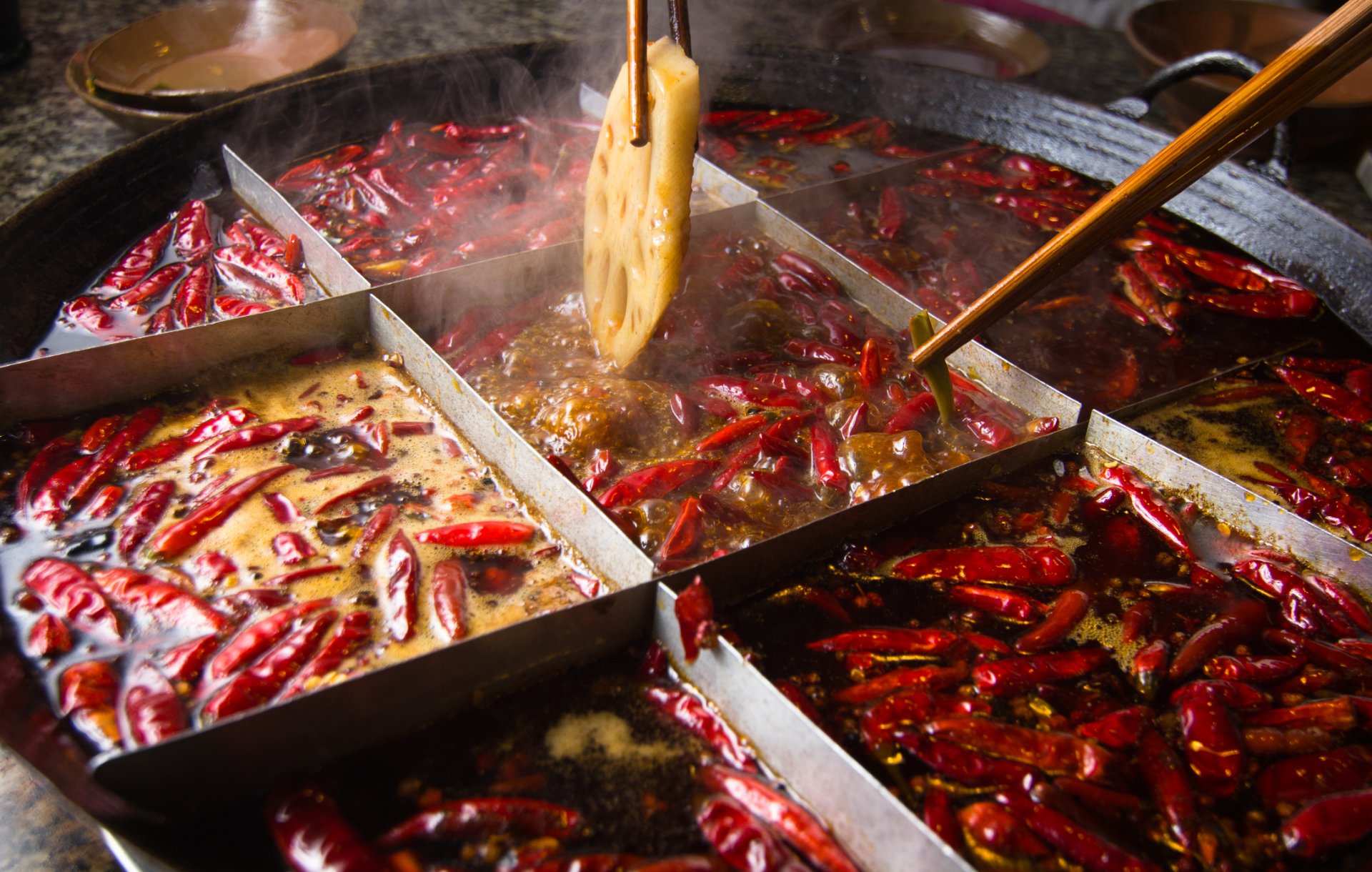 Традиционна храна от района. Една от най-вкусните китайски гастрономически традиции идват от този район 