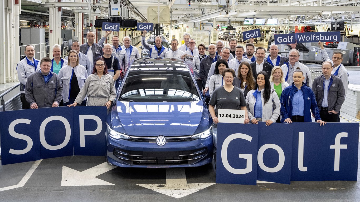 Започна серийното производство на новия Volkswagen Golf