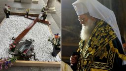 Поругаха гроба на патриарх Неофит