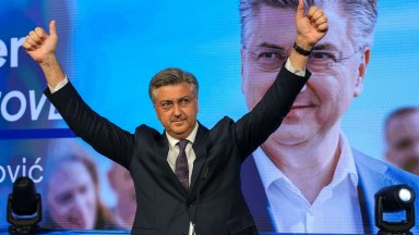 Хърватският премиер Андрей Пленкович е бил приет вчера вечерта в