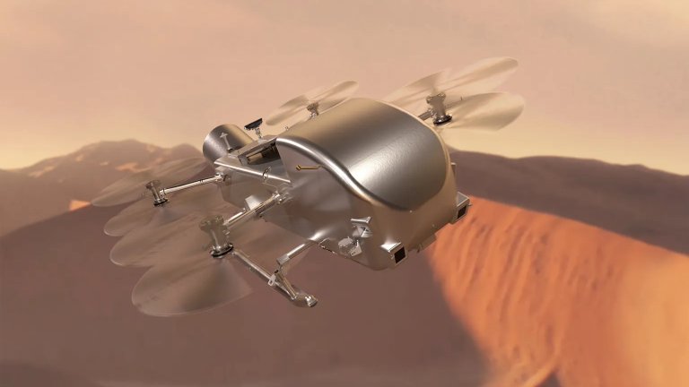НАСА праща хеликоптер на луната Титан