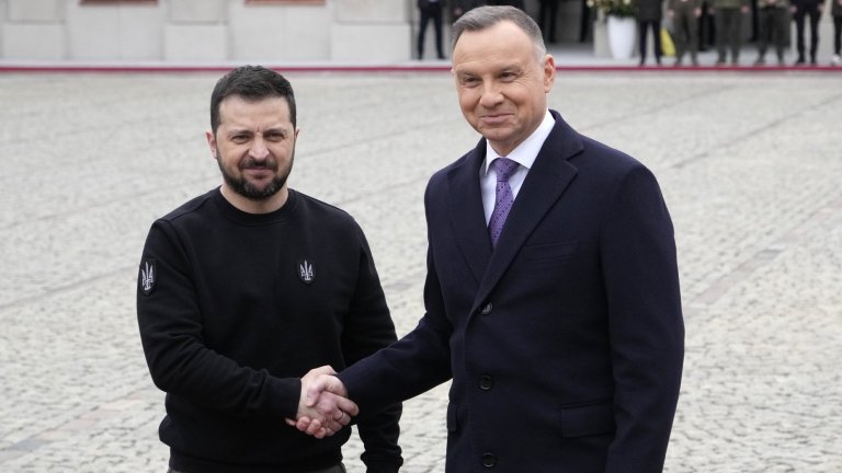 В Полша е арестуван мъж, заподозрян в подпомагане на нападение срещу президента Зеленски