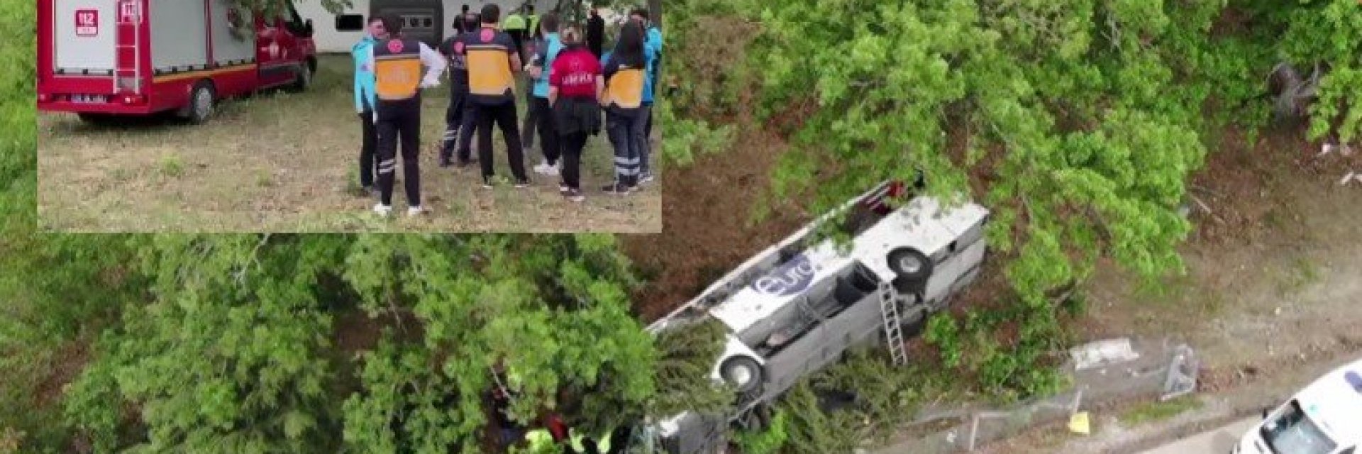 Тежка катастрофа с български автобус в Турция, 11 са ранени, сред тях шофьорът - българин (видео)