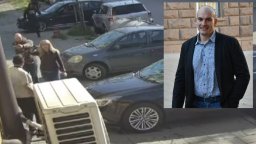 МВР публикува видеото, в което журналистът Димитър Стоянов вади пистолет на улицата