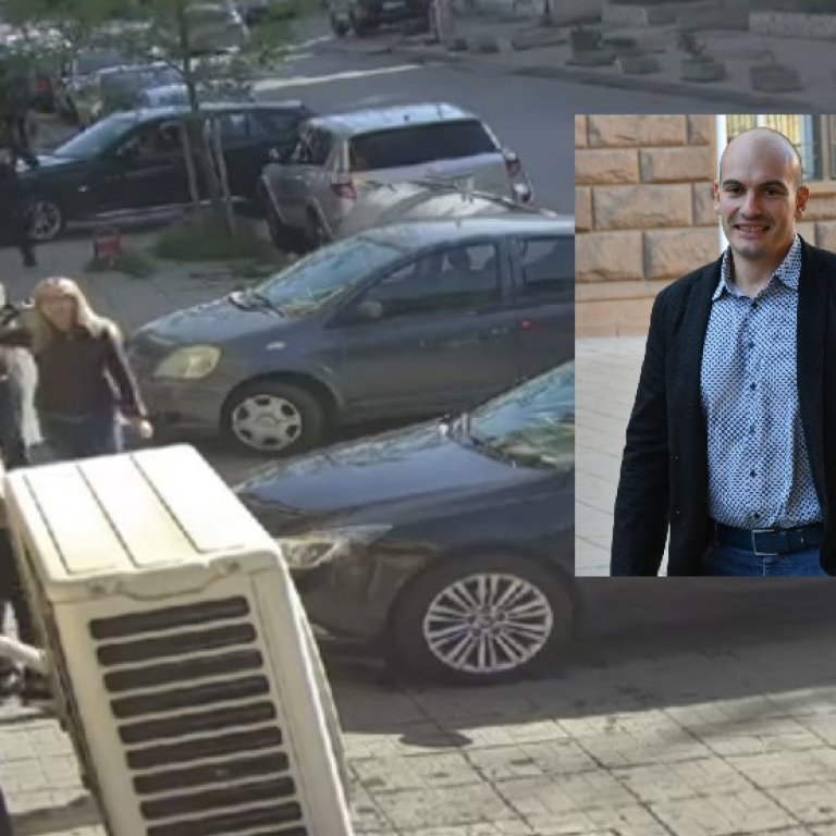 МВР публикува видеото, в което журналистът Димитър Стоянов размахва пистолет