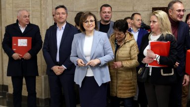 Соцлидерката направи коментара след като от коалиция БСП за България