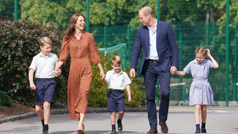 Британското кралско семейство почете празника на принц Луи