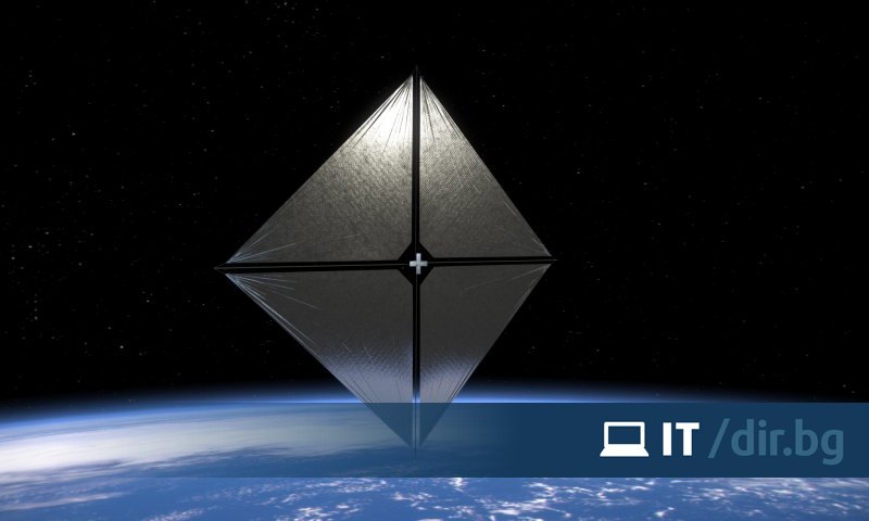 Ils ont lancé la voile solaire la plus avancée dans l'espace Ils ont lancé la voile solaire la plus avancée dans l'espace