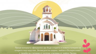 Празничен Великденски концерт пред новостроящия се храм „Св. Патриарх Евтимий“ в София
