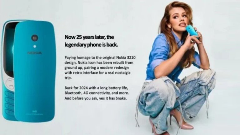 Nokia 3210 се завръща 25 години след дебюта си