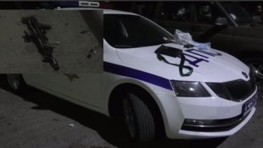 Терористи нападнаха полицейски пункт в Русия с бомба и автомати, убиха полицаи (видео)