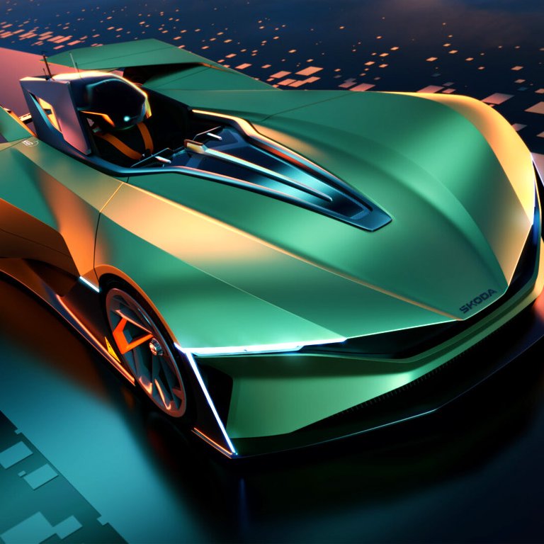 Skoda се впуска в Gran Turismo 7 с виртуална дизайнерска концепция