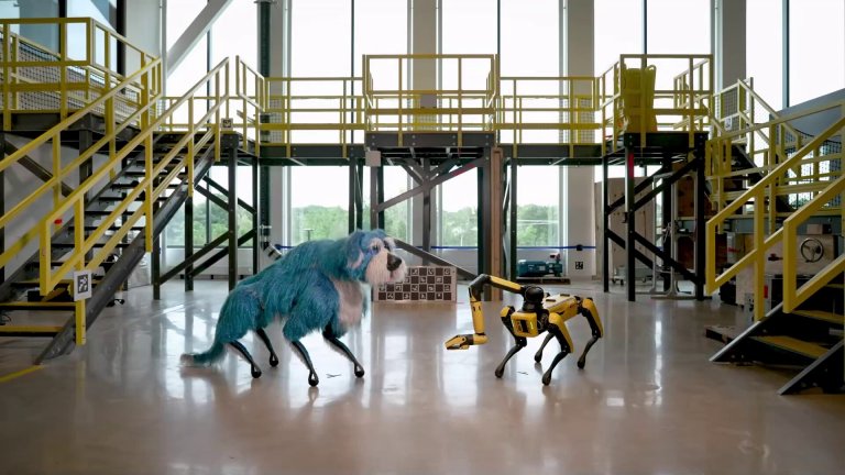 Boston Dynamics показа Sparkles - космато куче робот, което може да танцува 
