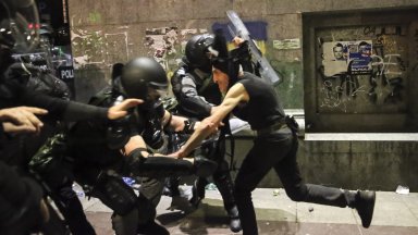 Не спират протестната вълна и сблъсъците с полицията в Грузи
