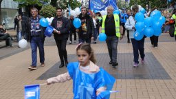 КТ "Подкрепа" отбеляза Деня на труда с шествие и концерт (снимки)