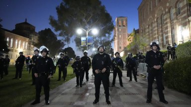 Протестът в Калифорнийския университет е една от множеството демонстрации в
