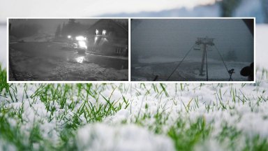 Капризите на времето: Майски сняг заваля на Боровец и Витоша