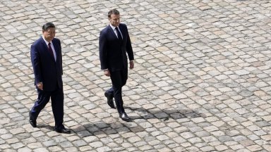 Планинската разходка е ден след като Си беше посрещнат тържествено