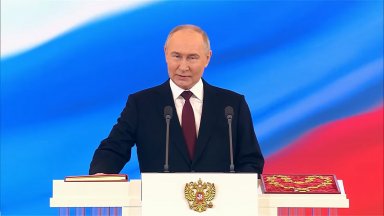 Путин за пети път встъпи в длъжност: "Ще реализираме всичко планирано, заедно ще победим!"