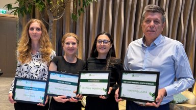 Електрохолд получи четири награди в конкурса "Най-зелените компании в България 2024"
