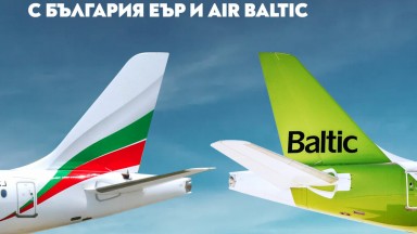 "България Еър" и "Еър Балтик" в ново партньорство 