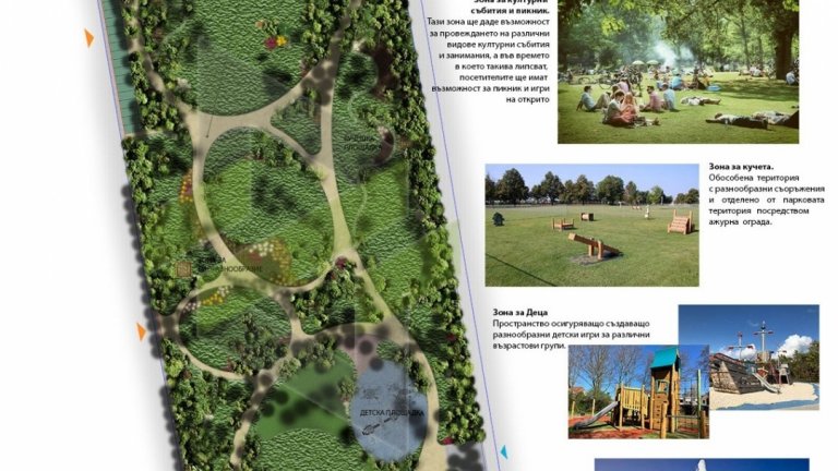 Русе изгражда нов парк за отдих и забавления с европари