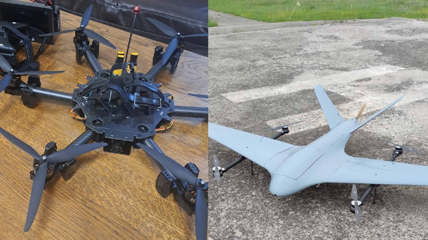 Различни видове български дронове за армията ни