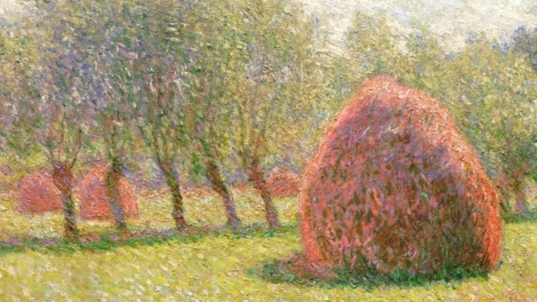 Картината "Купи сено в Живерни" на Клод Моне беше продадена за почти 35 млн. щатски долара 