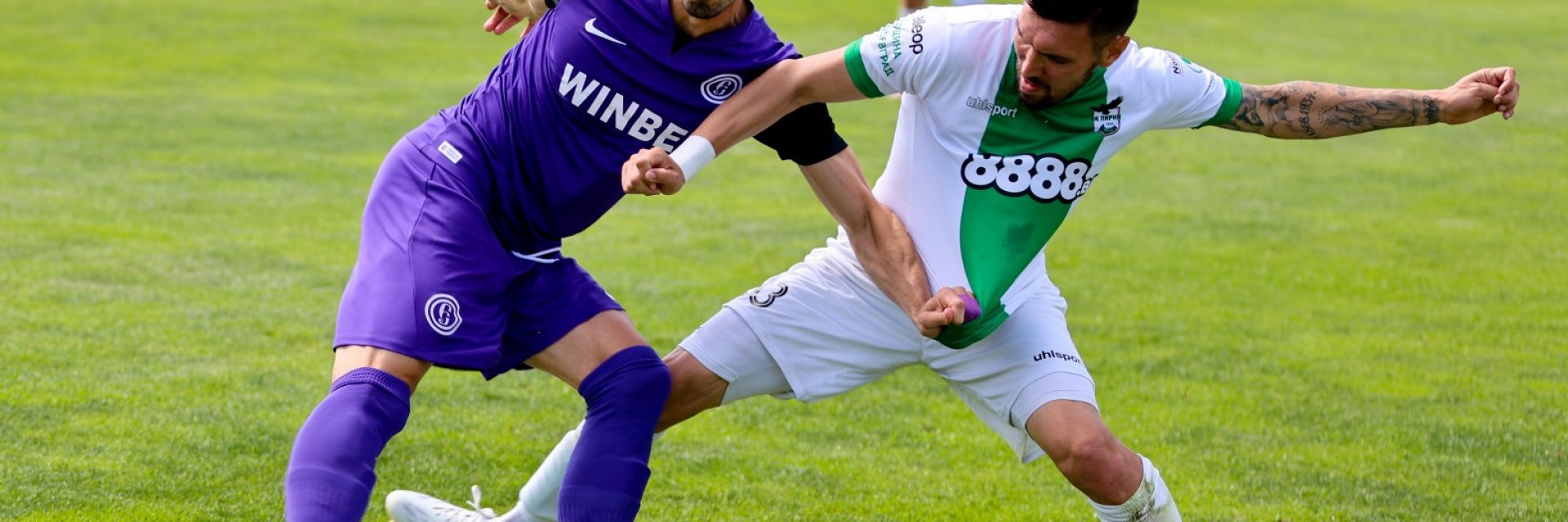 Пирин редуцира щетите с красив късен гол срещу Етър