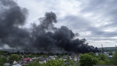 Експлозиите чути в Харков около обяд са станали в близко