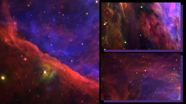 Космическият телескоп "Джеймс Уеб" засне Орион в детайли