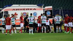 След червен картон, линейка и отменена дузпа: ЦСКА на бараж, Черно море в Европа