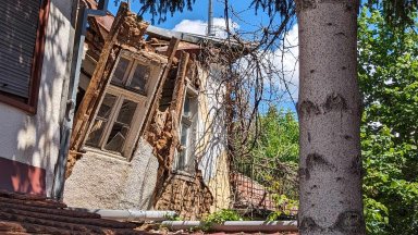 Част от къщата на Димитър Талев в Прилеп е съборена