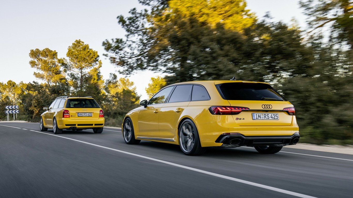 Audi RS 4 Avant Edition 25 Years и RS4 Avant 