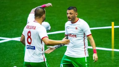 България стартира Европейското по мини футбол с впечатляващ обрат и победен гол на вратаря